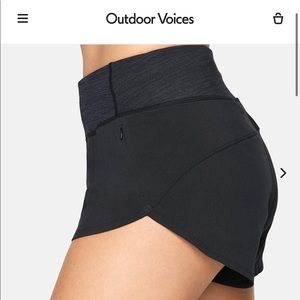 PINK outdoor voices Hudson shorts